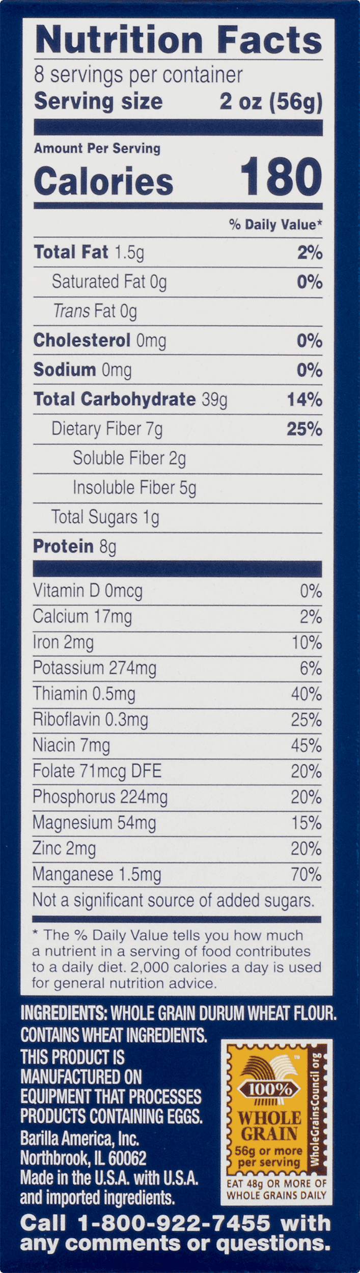 Barilla Pasta Nutrition Facts barilla-protein-pasta-the-diet-chef