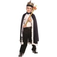 thumbnail image 1 of Costume Dress Up America King con corona y bata para niños, color azul, 1 of 7