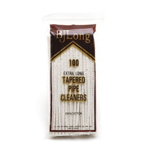 BJLong 100 Extra Long Tapered Pipe Cleaners