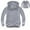 Grey, variant on Hoodies For Teens Boys Solid Pullover Size 10 12 14-16 Cover-Up Color Long Sleeve Hooded Neck Regular Sleeves Kids Girls Thick Coat Sweatshirt Blue