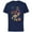 Navy, variant on Studios Thanos Green Goblin Halloween Pumpkin Webs - Short Sleeve Cotton T-Shirt for Adults - Customized-Navy