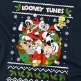 thumbnail image 2 of Looney Tunes Looney Christmas Ugly Christmas Unisex Adult T Shirt, 2 of 5