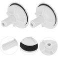 thumbnail image 5 of Qucyy 4pcs Decorative Sink Cover Sink Stopper Cover Tap Hole Stopper Basin Hole Cover Sink Hole Stopper Sink Drain Hole Cover Sink Hole Cover Kitchen Sink Blank Plugs White Plastic, 5 of 5