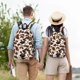 thumbnail image 4 of Easygdp Cow Tie Dye Mochila de Lona Resistente para Laptop, Compatible con Laptops de 15 a 17 pulgadas, Ideal para Escuela, Trabajo y Viajes-Medium, 4 of 5