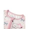 thumbnail image 5 of ATAIKU 3-24M Newborn Baby Zipper Footless Pajamas Bamboo Long Sleeve Footed Sleepers Sleep 'N Play for Infant Toddler Girls - Dog, 5 of 9