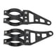 thumbnail image 1 of Soporte de montaje para faro delantero de motocicleta, abrazaderas de repuesto para faro delantero de motocicleta de 41mm, 2 uds., 1 of 9