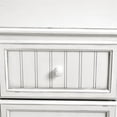 thumbnail image 3 of Sea Wind Florida Monaco Wood Nightstand with 2 Drawers in White, 3 of 5