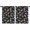 Black Cartoon Dinosaurs-1, variant on Blackout Kids Curtains,Black Cartoon Space Dinosaurs Pattern Childrens Insulated Curtains Set Of 2,Bedroom Essentials,Toddler Room Decor 42"x54"