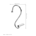 thumbnail image 2 of HAMPPLIES 12Ud Decorativos En Metal Para De Y Habitaciones Color Plata, 2 of 8