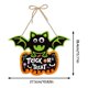 thumbnail image 1 of Decoraciones colgantes de esqueleto de murciélago de bruja de calabaza de Halloween, accesorios colgantes de puerta de fiesta delantera, decoración de fondo, 1 of 4