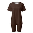 thumbnail image 4 of Women Two Piece Outfits Polyester Spandex for Running Yoga and Everyday Active Wear, 4 of 5
