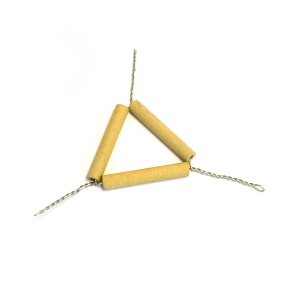 Eisco Labs Clay Pipe Triangle 6cm (2.36")