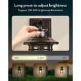 thumbnail image 6 of VIANIS Brown Motion Sensor Outdoor Light Fixture, Dusk to Dawn Exterior Lights for House, Anti-Rust Oil Rubbed Bronze Outdoor Sconce Lights for House, Doorway, Garage, Waterproof, 6 of 10