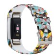 thumbnail image 1 of Gwong Electrónica Reloj de reemplazo de silicona de impresión floral Correa de muñeca para la carga de FitBit 2, 1 of 7