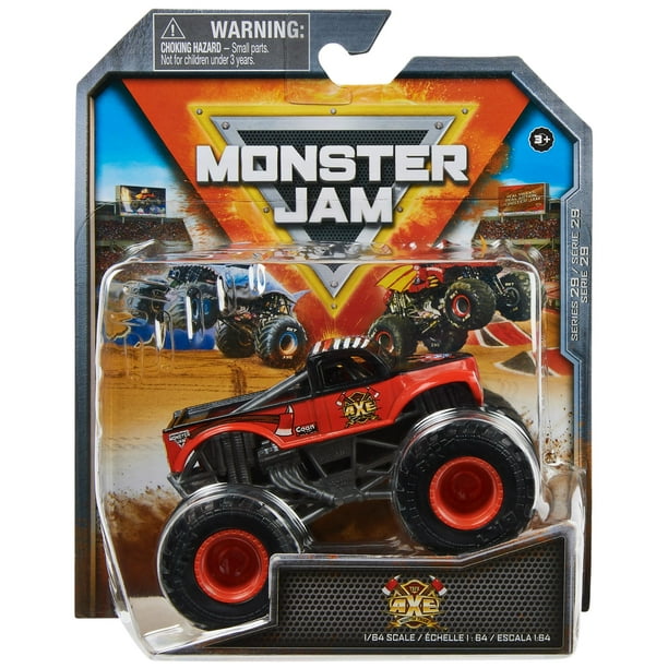 Hacha oficial de Toy Monster Truck Monster Jam a escala 1:64
