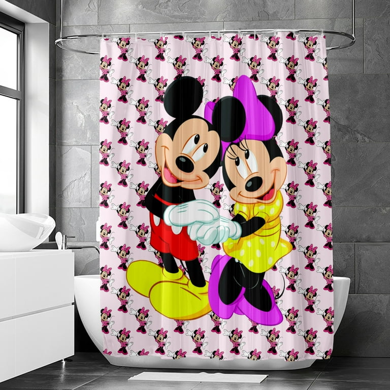 Mickey And Minnie Bathroom Cartoon Mickey Mouse And Minnie Mouse