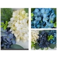 thumbnail image 3 of DAMAI 15.7 Inch Blue Cream Hydrangeas Spring Floral Wreath, Artificial Hydrangea Garland for Door Hanging, Home Party Wedding Banquet Decor, 3 of 9