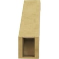 thumbnail image 4 of Ekena Millwork 5"W x 16"D x 16"H Balboa Rough Cedar Woodgrain TimberThane Knee Brace, Primed, 4 of 6