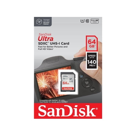 SANDISK サンディスク SDXCカード 64GB SDSDUNB-064G-GN6IN(2558977)
