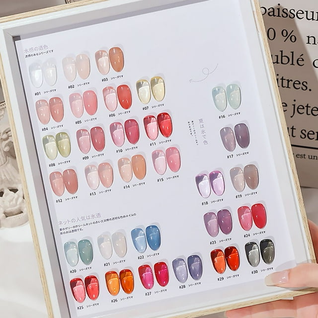 10ml Nail Polish Water Permeable Ice Penetration Liquid Translucent Jelly Manicure Gel Polish for Summer
