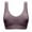 #7-Brown, variant on Pntutb Womens,Plus Size Women's Bras Padded Seamless Sleepwear Yoga Bra Wireless Underwear