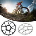 thumbnail image 2 of Chainring 3mm Offset Direct Mounted Mountain Bike Chainring 32/34/36/38T Narrow Wide Chainring for Bicycles Crankset, 2 of 9