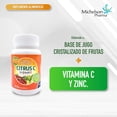 thumbnail image 3 of Tabletas masticables CITRUS C -  con Vitamina C y zinc sabor a frutas. 3 pack, 3 of 4