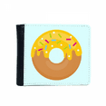 thumbnail image 1 of Yellow   Dessert Sweet Food Flip Bifold Faux Leather Wallet  Multi-Function Card Purse, 1 of 4
