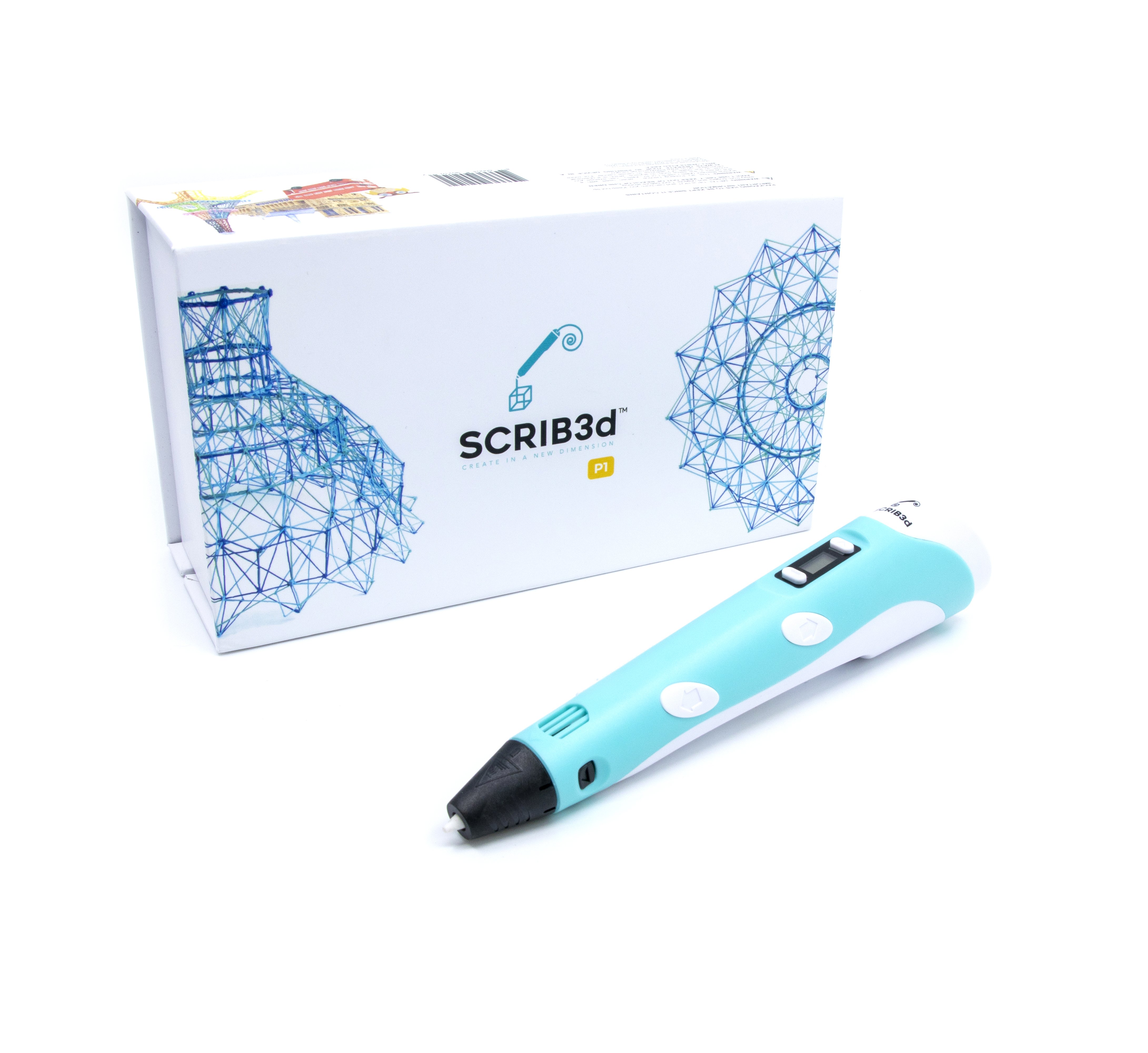 SCRIB3D P1 3D Printing Pen with Stencil Book photo 6