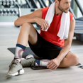 thumbnail image 6 of Unisex America Baseball Novelty Ankle Socks Colorful ComfortSoft Lightweight Sports Athletic Socks, 6 of 7