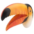 thumbnail image 3 of MasteelfCA 1 Pce Jouet en Forme d'Animal Toucan Marionnette Jouet Interactif Poupée Rouge, 3 of 7