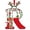R, variant on XEOVHV Christmas Tree Decoration Pendant, Personalized Christmas 26 Initial Letter Ornaments, Red Ornaments for Christmas Tree Indoor Christmas Decorations Christmas Xmas Gifts for Kids