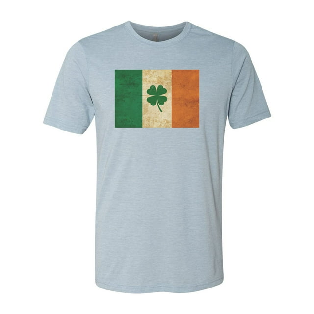 St. Patricks Day Shirt, Shamrock Shirt, Irish Flag, Ireland Shirt, Unisex Fit, Irish Shirt, Shamrock, Irish Flag Shirt, St Patty's Shirt, Stonewash Denim, LARGE
