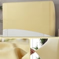 thumbnail image 5 of Xiao Hua Funda elástica para cabecera, color sólido, resistente al polvo, apta para cabeceras blandas, varios tamaños, verde, para 74,8-82,7 pulgadas, 1 pieza, 5 of 5