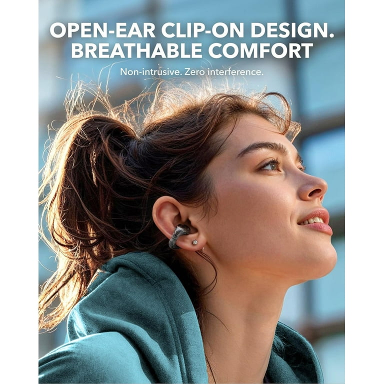 Auricolari Open-ear Soundcore C30i - Clip Comodi, 30h Autonomia, Resistenti All'acqua IPX4 - Foto 6