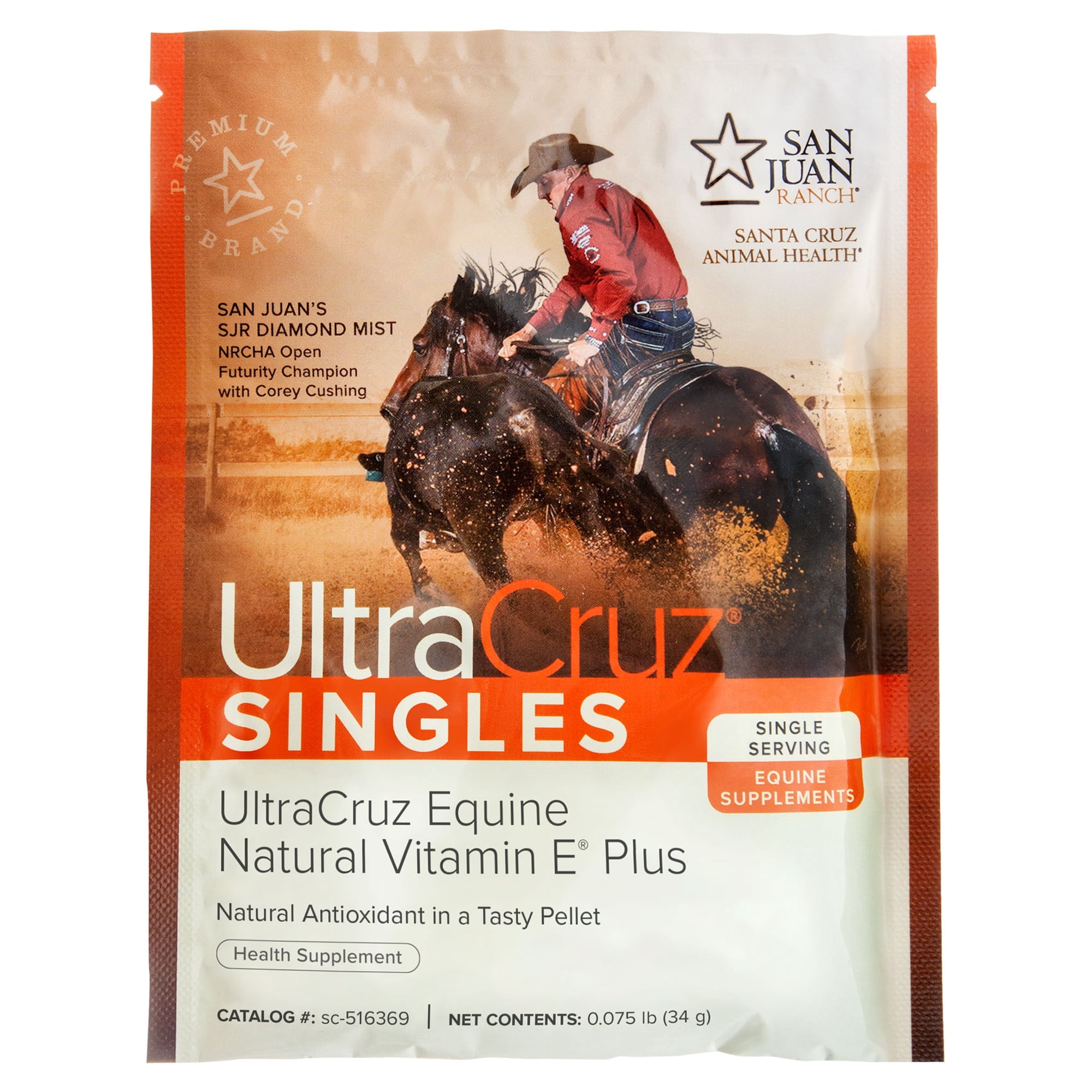 UltraCruz Natural Vitamin E® Plus, 60 singles