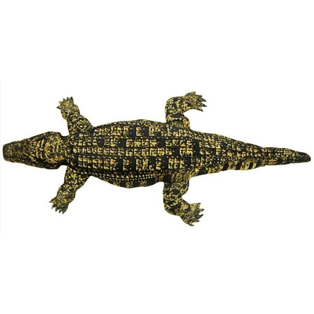 faux crocodile pillow