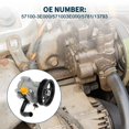 thumbnail image 3 of Power Steering Pump with Pulley No.57100-3E000/5781/13793 for Kia Sorento LX 3.5L V6 2003-2006, 3 of 8