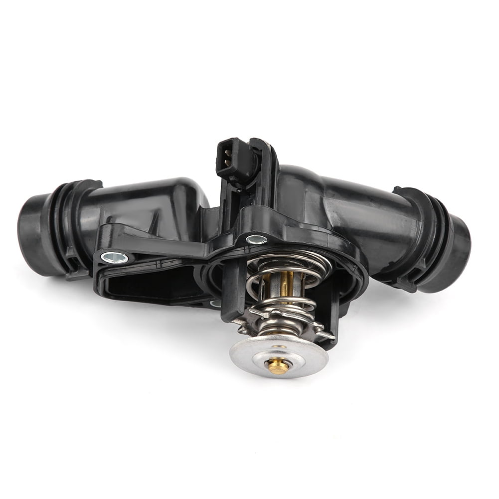 Professional Car Engine Coolant Thermostat for E46 318 320 323 325 328 330 11531437040 Greensen Thermostat Car Engine Coolant Thermostat with Housing Assembly