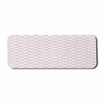 thumbnail image 1 of Flamingo Computer Mouse Pad, Hand Drawn Sketchy Long-legged Tropical Animals on a Plain Background, Rectangle Non-Slip Rubber Mousepad Large, 31" x 12" Gaming Size, Hot Pink and White, by Ambesonne, 1 of 2