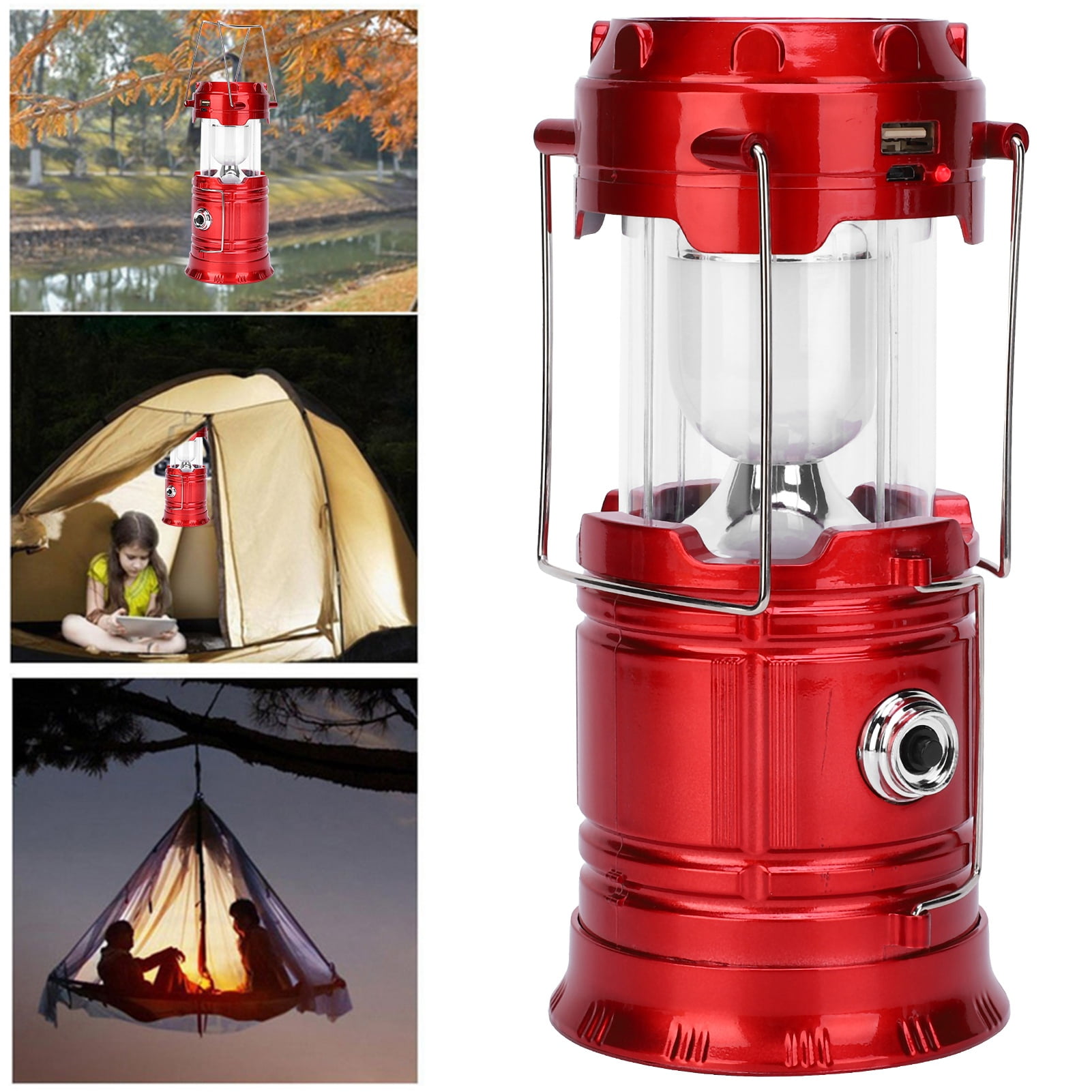 Details about Solar LED Camping Light USB Rechargeable Outdoor Tent Lamp Portable Lanterns Details about Solar LED Camping Light USB Rechargeable Outdoor Tent Lamp Portable Lanterns
