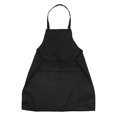 thumbnail image 5 of 3 delantales de cocina unisex con 2 bolsillos, color negro, talla única mediana, 5 of 5