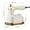 🔥 White_Base#3142, variant on Foldable Mini Handheld Steam Iron | Portable Travel Garment Steamer | Compact Clothes Ironing Machine | Lightweight Iron with Rotating Handle | Fast | White | 11.4x6.5x11.8cm
