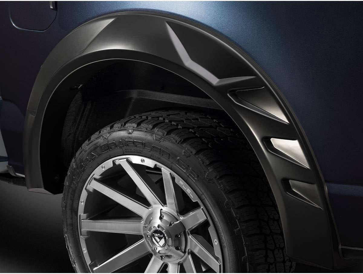 Husky Liners 2804984 DRT Style Fender Flares Fits 2019-2022 Chevy Silverado 1500, 5'8", 6'6" Bed