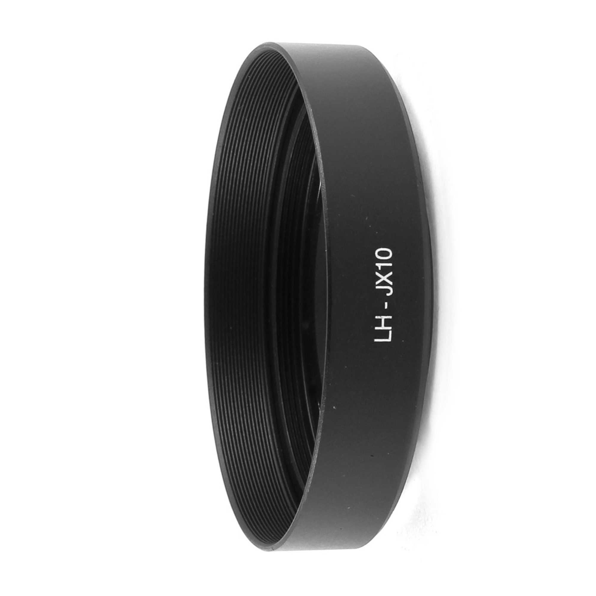 Cameras Accessary Aluminum Lens Hood + Adapter Ring Black