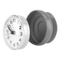 thumbnail image 6 of SharkTRUE Waterproof Bathroom Shower Clock with Large Suction Cup - Silent, Water Proof, Battery Operated Clock for Toilet, Kitchen, Desk, 6 of 9