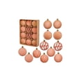 thumbnail image 2 of Oefntac Christmas Decoration Christmas Decorations 12 Piece Flocked Christmas Balls Christmas Decoration SetMultiple Styles of Christmas Tree Decorations Can Also Be Used for Other Party, 2 of 6