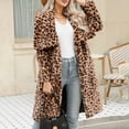 thumbnail image 5 of Ofreoo Winter Jackets for Women Faux Fur Coat with Solid V-neck,Holiday,Wedding,Party ,on Clearance, 5 of 9