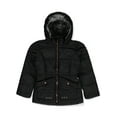 thumbnail image 3 of Kensie Girl Girls' Sherpa Jacket - black, 6x (Little Girls), 3 of 5