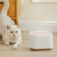 thumbnail image 7 of Cat Litter Waste Disposal Bin Small Pet Trash Can Press Type Double Layer Closed Garbage Box for Home Bathroom Pet Area, 7 of 7